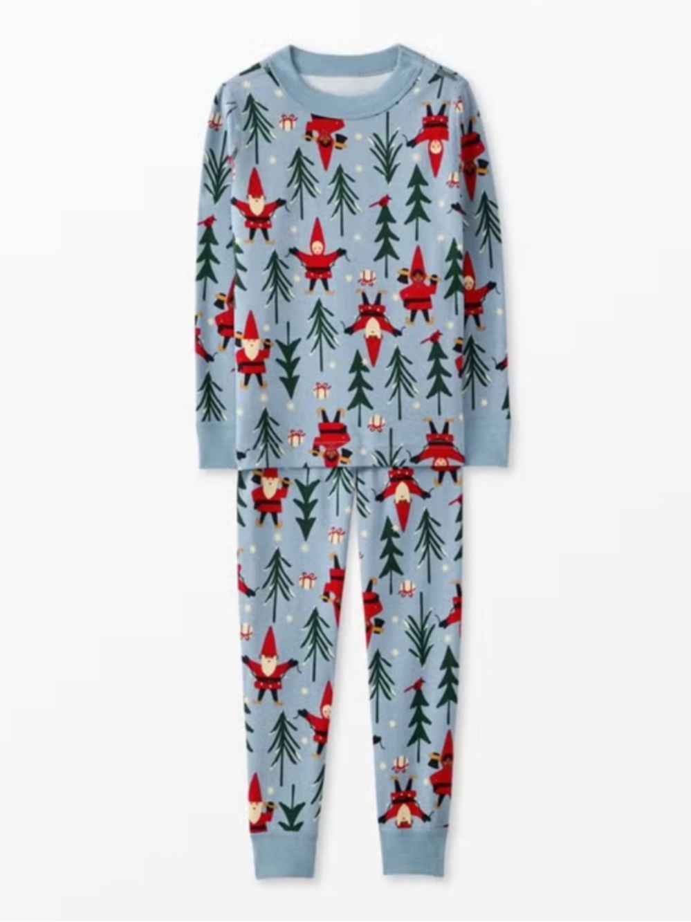 Hanna Andersson HannaJams Long John Pajama Set Holiday Harvest Size 130 cm US 8